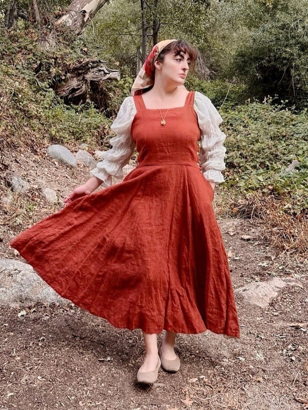 Son de Flor Pinafore Dress